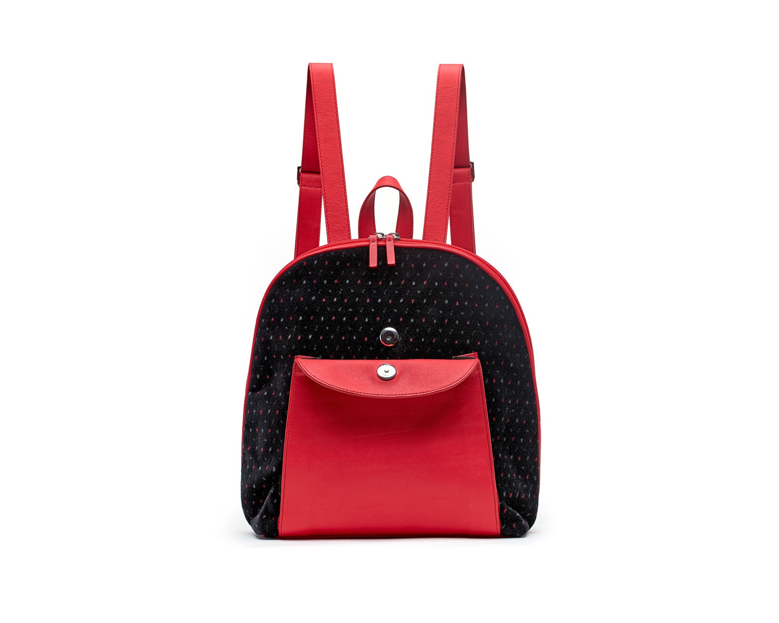 SLP | WORKBAG - Constellé backpack in velvet and leather