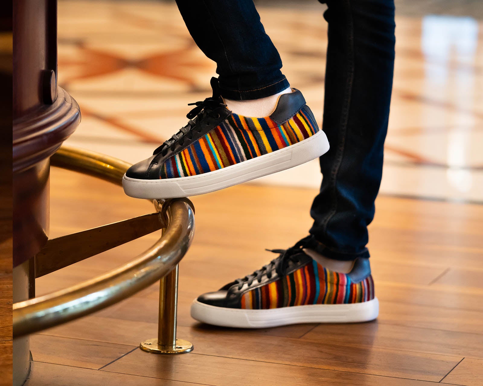 Sneakers SLP Transports Urbains - Upcylées, uniques et éco-responsables