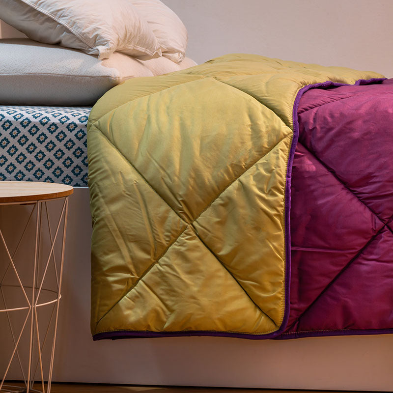 Couette lestée - Pistache - Fabrication artisanale