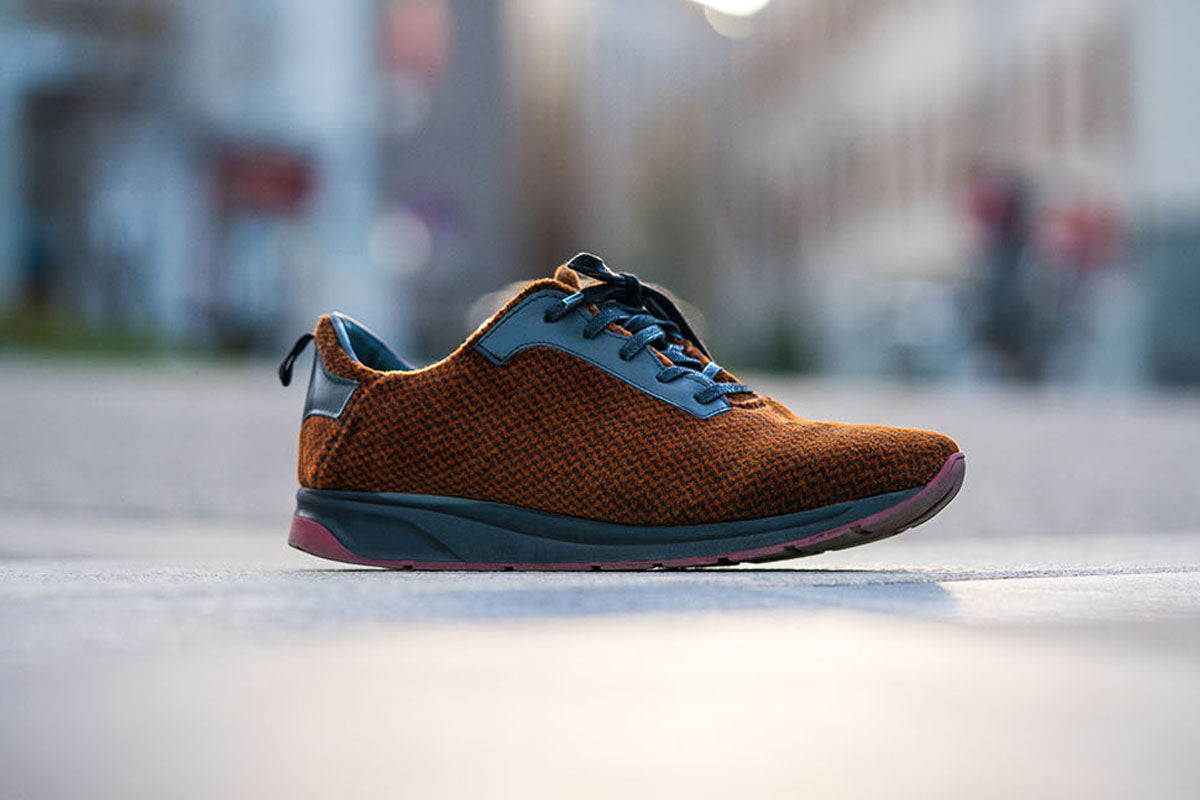 Sneakers TRAINERS SLP 1970 - Upcylées, velours côtelé | Fauve