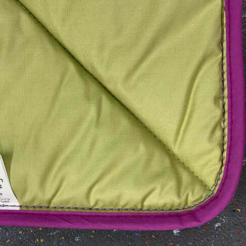 Couette lestée - Pistache - Fabrication artisanale