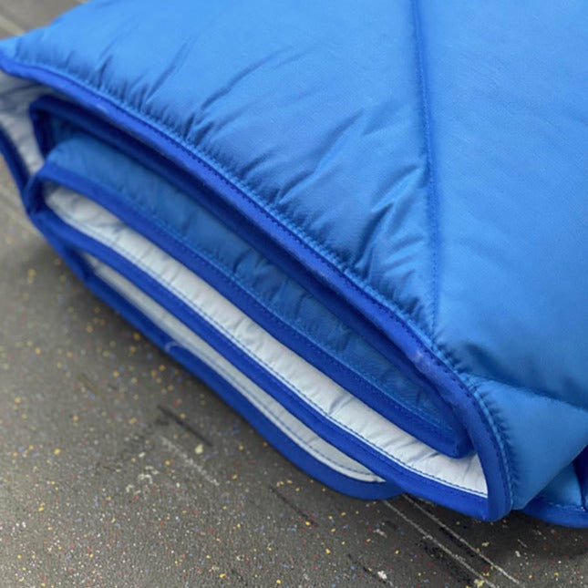 Couette lestée/pondérée | Bleu - Fabrication artisanale