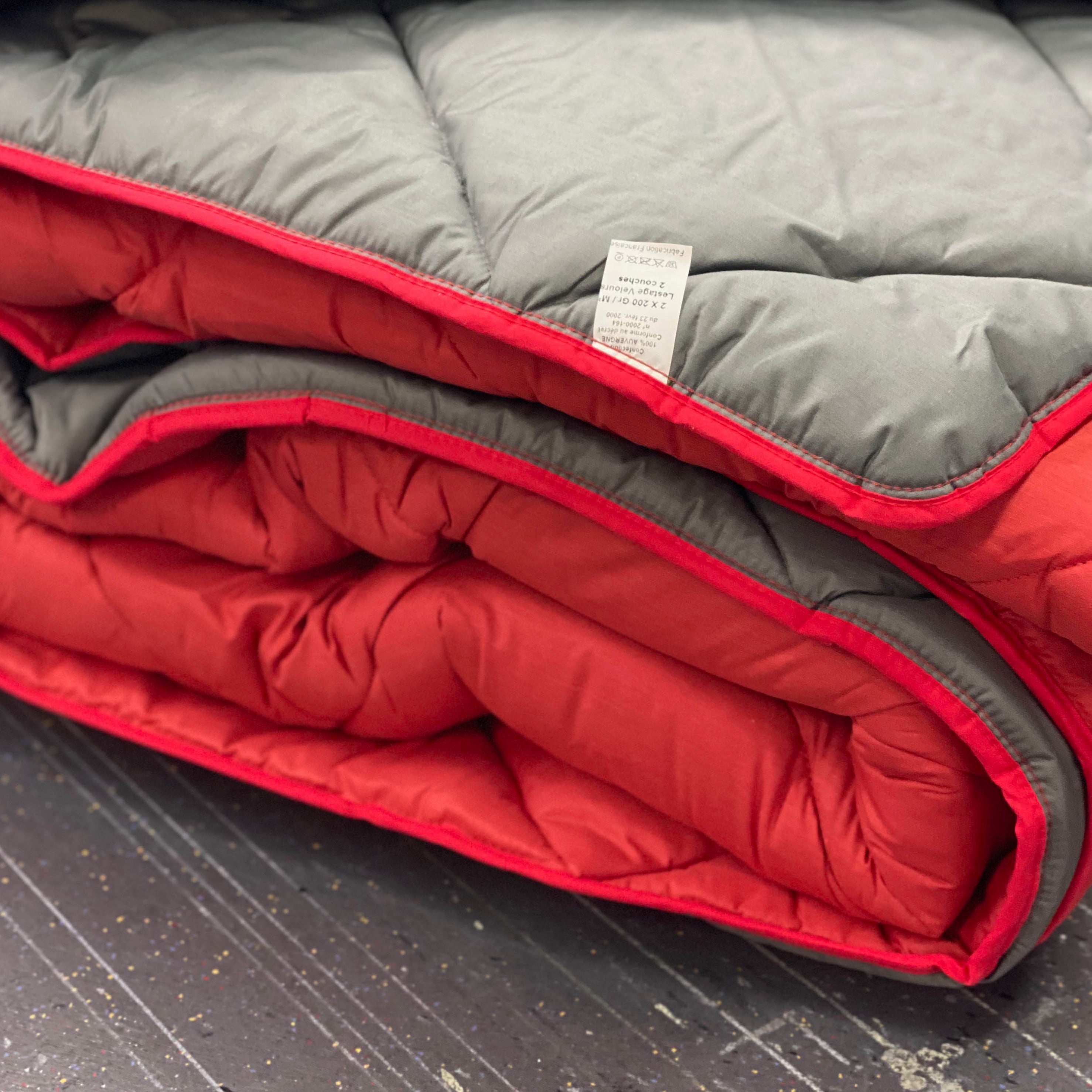Couette lestée/pondérée | Multicouche - Rouge