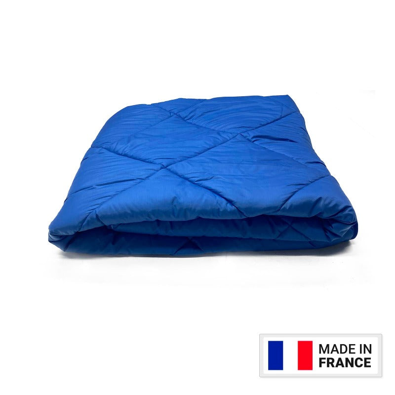 Couette de lit | TOUTE SAISON | Durable et éco-responsbale - Bleu