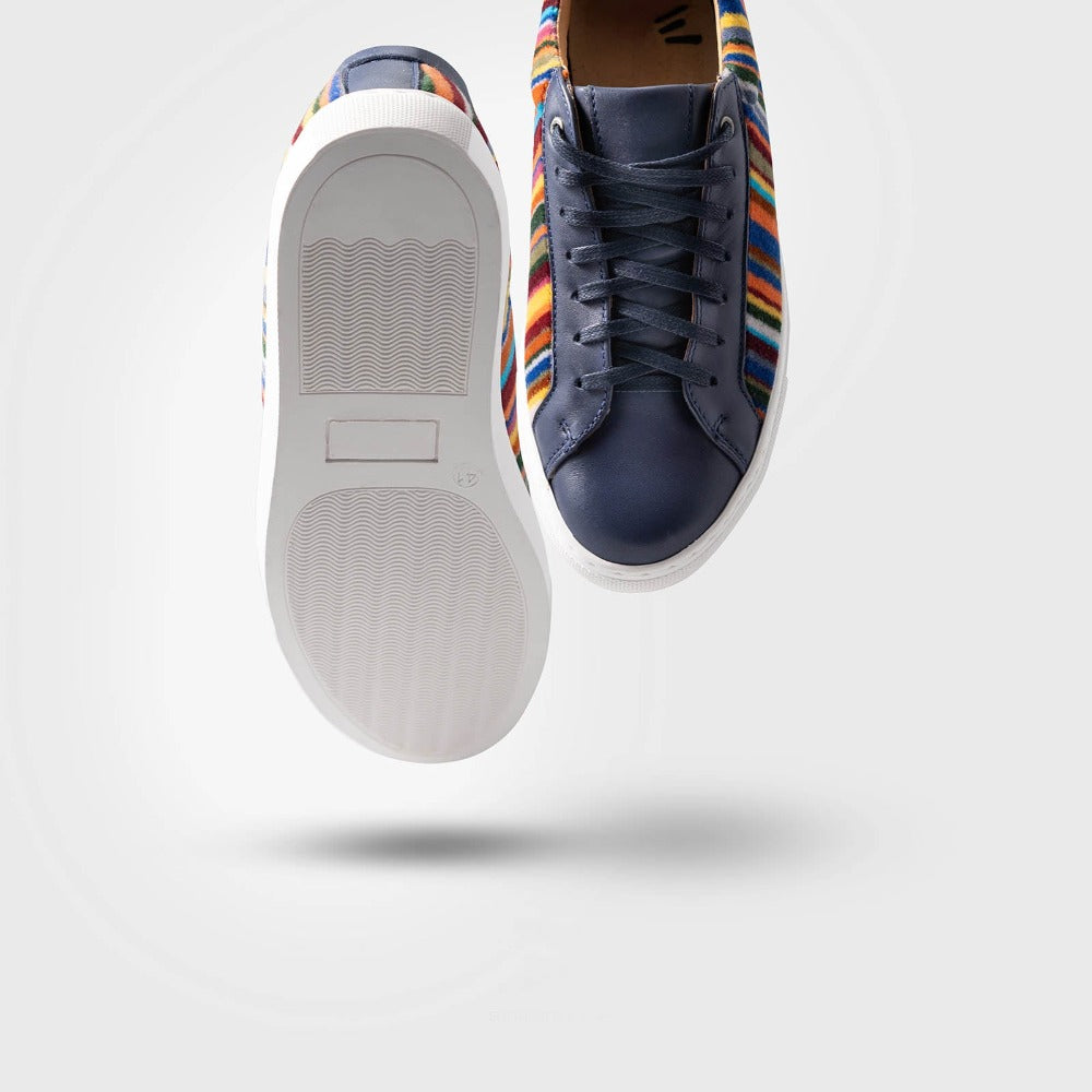 Sneakers SLP MÉTRO - Upcylées, uniques et éco-responsables