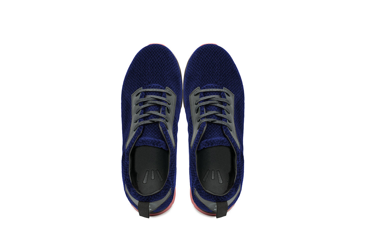 Sneakers TRAINERS SLP TER 2010 - Upcylées, velours côtelé | Blue Night